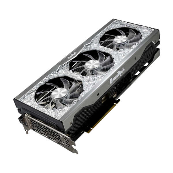 ვიდეო დაფა Palit NED309TS19SB-1022G, RTX3090Ti Gamerock OC, 24GB, 384bit, HDMI, DP, Black/Silver