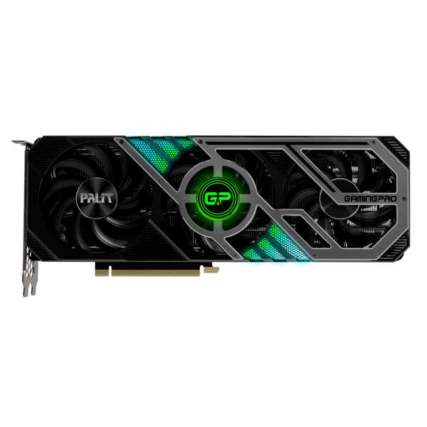 ვიდეო დაფა Palit NED3080019IA-132AA V1, RTX3080 GamingPro, 10GB, 320bit, HDMI, DP, Black