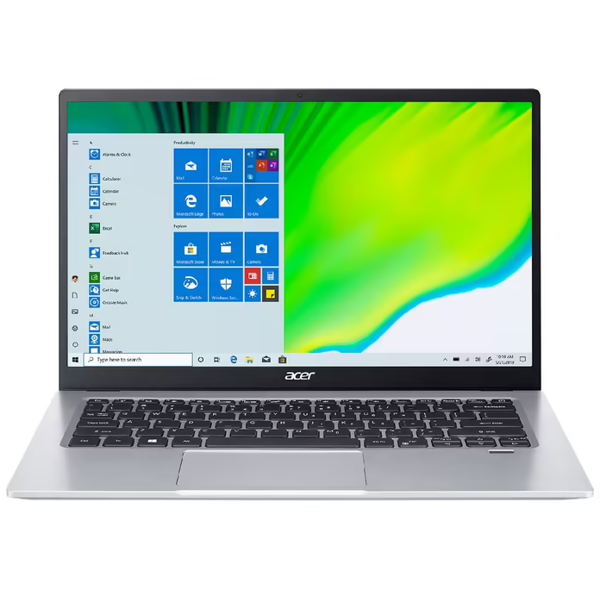 ნოუთბუქი Acer NX.A76ER.007 Swift 1, 14", Pentium N6000, 8GB, 128GB SSD, Integrated, Pure Silver