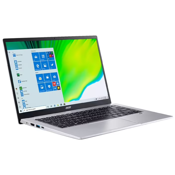 ნოუთბუქი Acer NX.A76ER.007 Swift 1, 14", Pentium N6000, 8GB, 128GB SSD, Integrated, Pure Silver