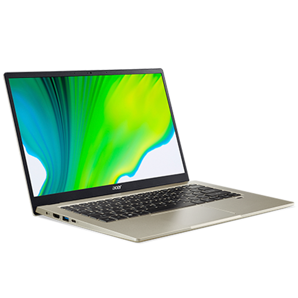 ნოუთბუქი Acer NX.A76ER.008 Swift 1, 14", Celeron N4500, 8GB, 128GB SSD, Integrated, Gold