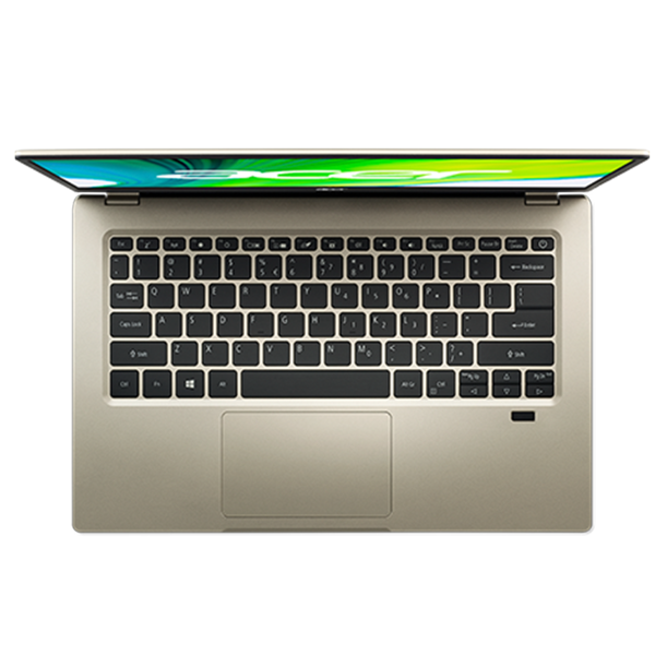 ნოუთბუქი Acer NX.A76ER.008 Swift 1, 14", Celeron N4500, 8GB, 128GB SSD, Integrated, Gold