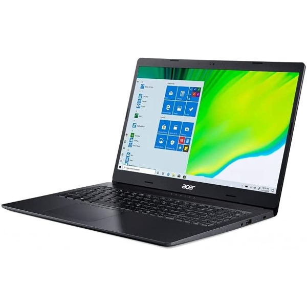 ნოუთბუქი Acer NX.HE3ER.01S Aspire 3 A315-34-C2P9, 15.6", Celeron N4020, 8GB, 256GB SSD, Integrated, Charcoal Black