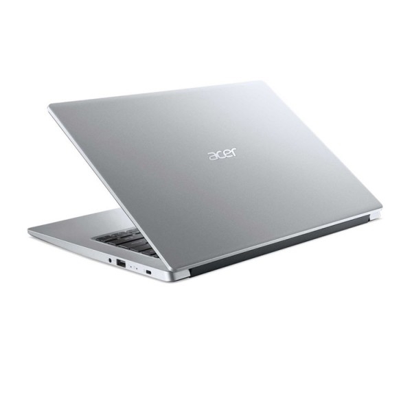 ნოუთბუქი Acer NX.A7VER.008 Aspire 1 A114-33-P01S, 14", Pentium Silver N6000, 8GB, 128GB SSD, Integrated, Pure Silver