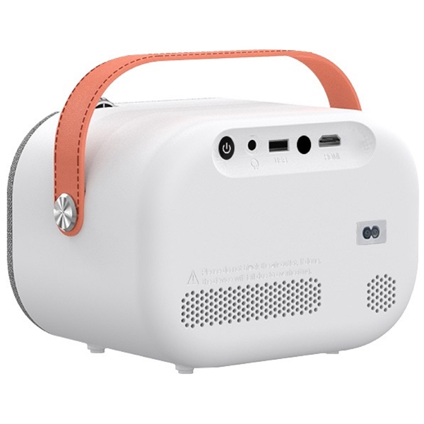 პროექტორი BYINTEK K16 Pro, Portable Full HD 1080P Smart LED Projector, Support 4K, Android 9.0, LCD, 300 ANSI lumens, WiFi, BT5.0, White