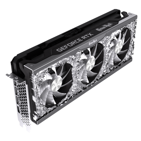 ვიდეო დაფა Palit NE63070019P2-1040G V1, RTX3070 Gamerock, 8GB, 256bit, HDMI, DP, Black/Silver