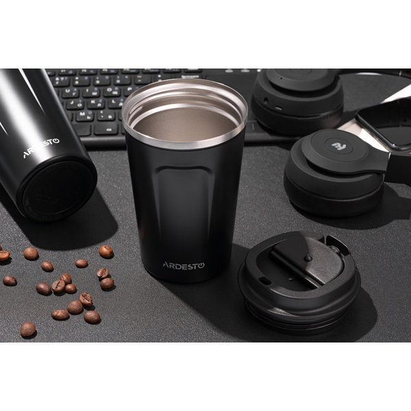 თერმო ჭიქა Ardesto AR2650CMB 500ml Travel mug Urban Black