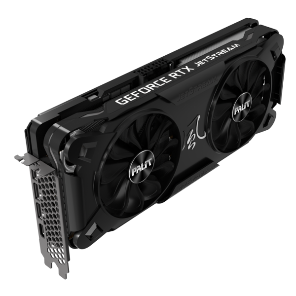 ვიდეო დაფა Palit NE63070T19P2-1040J V1, Gaming RTX3070 JetStream OC, 8GB, 256bit, HDMI, DP, Black