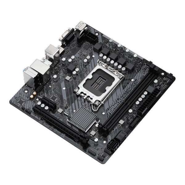 დედა დაფა ASRock H610M-HDV, LGA 1700, DDR4, DIMM, 64GB