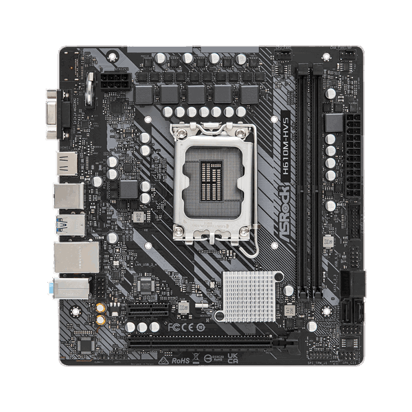 დედა დაფა ASRock H610M-HVS, LGA 1700, DDR4, DIMM, 64GB