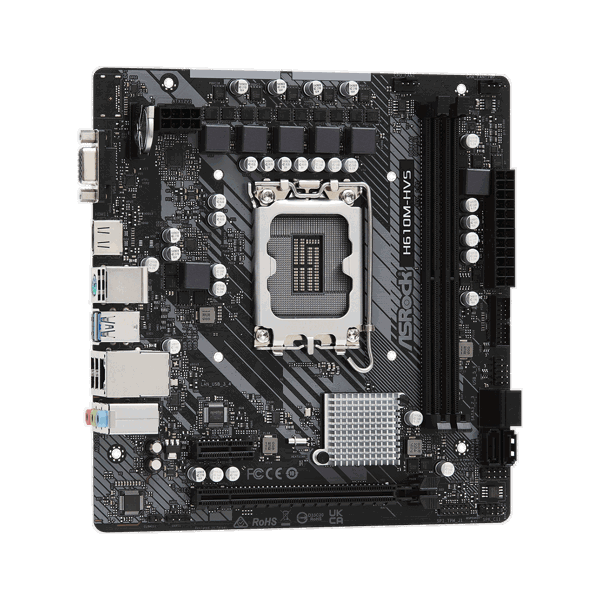 დედა დაფა ASRock H610M-HVS, LGA 1700, DDR4, DIMM, 64GB