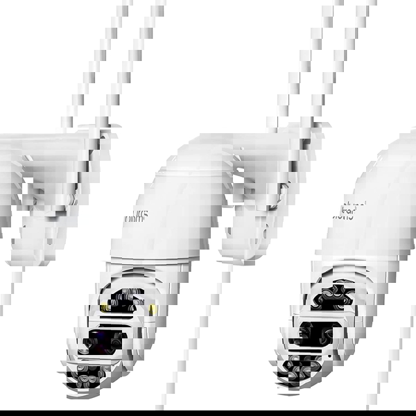 ვიდეო სათვალთვალო კამერა Blurams S21C PTZ Outdoor Lite Security Camera, Dual-Lens, 2K 3MP, 2-Way Audio, Color Night Vision, White