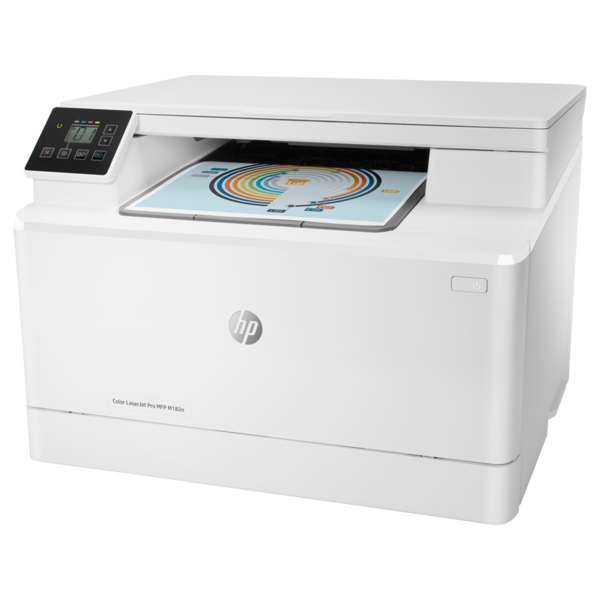 პრინტერი HP 7KW54A Color LaserJet Pro MFP M182n, A4, 1200 dpi, White