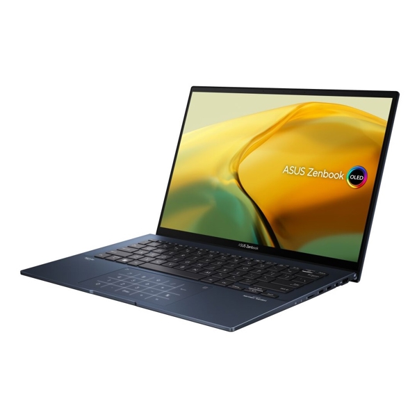 ნოუთბუქი Asus UX3402ZA-KM023W Zenbook 14, 14", i7-1260P, 16GB, 512GB SSD, Integrated, W11H, Blue