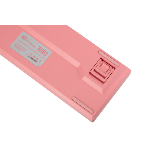 კლავიატურა Akko A3061_S_GP, Sakura R2, Wired, USB, Gaming Keyboard, Pink