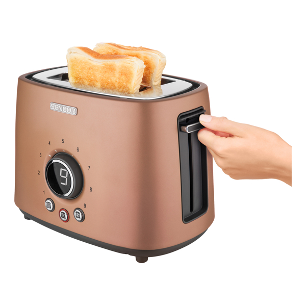 ტოსტერი Sencor STS 6056GD 1000W, Toaster, Brown