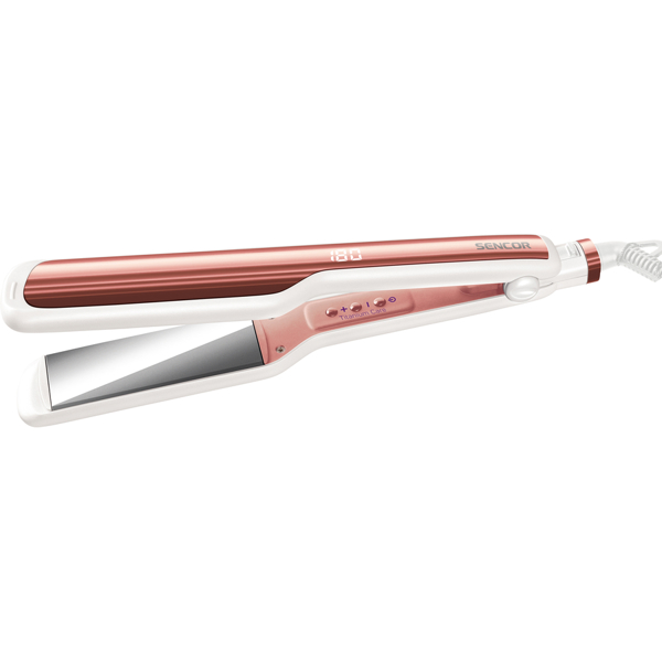 თმის უთო Sencor SHI 5500GD, Hair Straightener, White, Gold