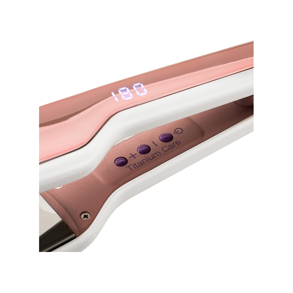 თმის უთო Sencor SHI 5500GD, Hair Straightener, White, Gold