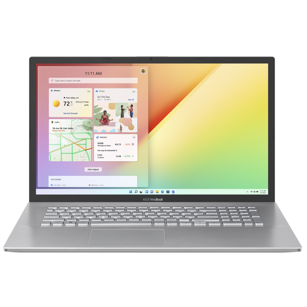 ნოუთბუქი Asus X712EA-AU705 Vivobook 17, 17.3", i5-1135G7, 12GB, 512GB SSD, Integrated, Silver