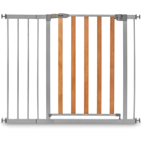 დამცავი ბარიერი Hauck 597408 Safety Gate for Doors and Stairs Wood Lock Grey