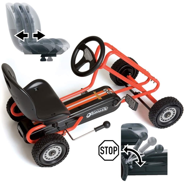 ველო კარტინგი Hauck 901070 Lightning Go Kart Orange