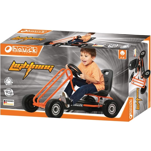 ველო კარტინგი Hauck 901070 Lightning Go Kart Orange