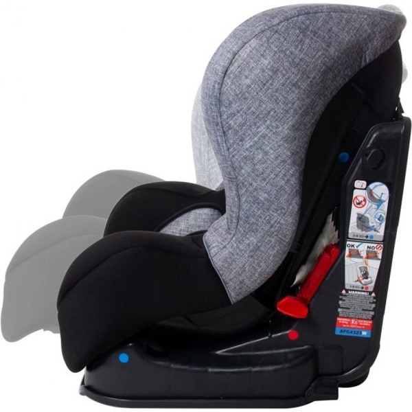 მანქანის სავარძელი Hauck 128185 Safety Baby Grey