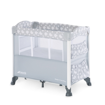 Hauck 608159 Sleep N Care Plus Bedsite Cot Grey