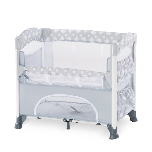 საწოლ მანეჟი Hauck 608159 Sleep N Care Plus Bedsite Cot Grey