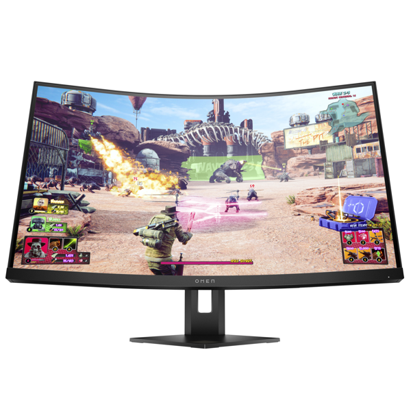 მონიტორი HP 35D67AA Omen, 27", Curved Monitor, QHD, VA, HDMI, USB DP, Black