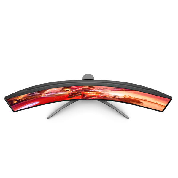 მონიტორი AOC AG493UCX2 Agon, 49", Curved Monitor, DQHD, WLED, VA, HDMI, DP, USB, USB-C, Black
