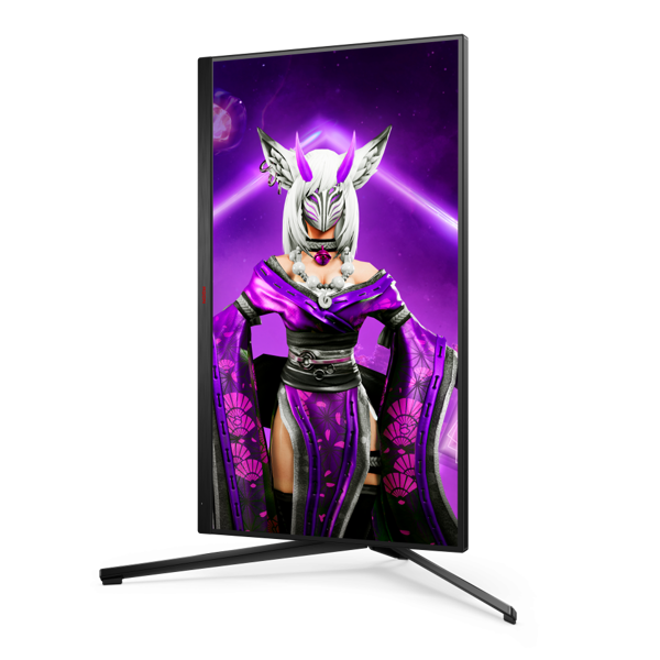 მონიტორი AOC AG324UX Agon Pro, 31.5", Monitor, UHD, WLED, IPS, HDMI, DP, USB, USB-C, Black/Red