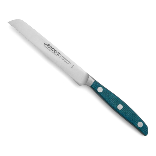 დანა Arcos 192023 Brooklyn, Tomato Knife (Serrated), 130mm, Blue