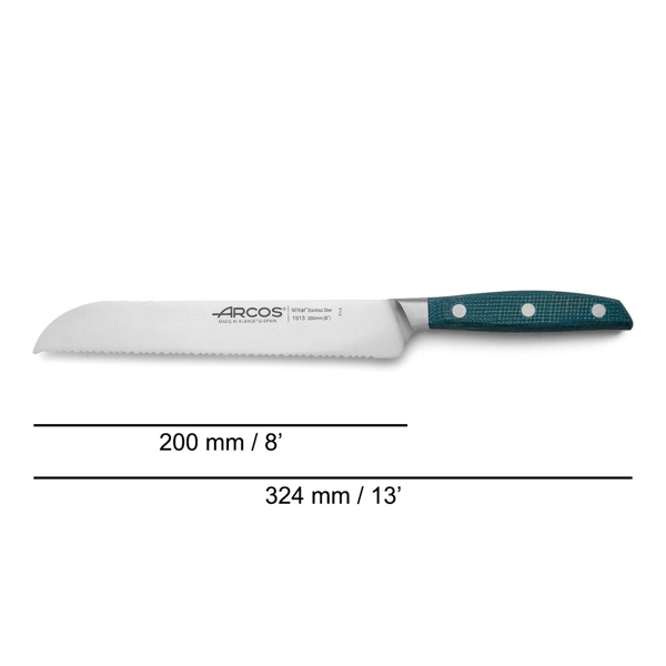 დანა Arcos 191323 Brooklyn, Bread Knife, 200mm, Blue