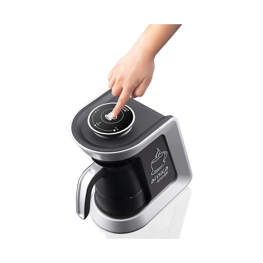 ყავის მადუღარა Arnica IH32041, 650W, 0.3L, Coffee Maker, Silver