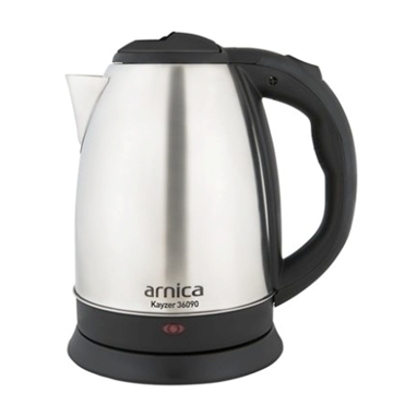 ელექტო ჩაიდანი Arnica IH36090, 1800W, 1.7L, Electric Kettle, Silver