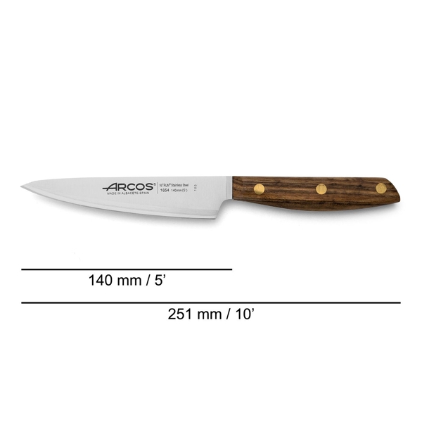 დანა Arcos 165400 Nordika, Kitchen Knife, 140mm, Wood