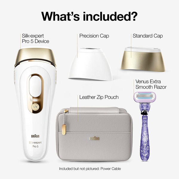 ეპილაციის აპარატი Braun PL5157 Silk-expert Pro 5, Hair Removal Device, White