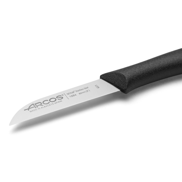 დანა Arcos 188400 Nova, Peeling Knife, 80mm, Black