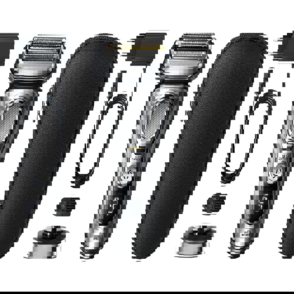 წვერსაპარსი Braun 9417s Series 9 Pro, Electric Shaver, Black/Silver