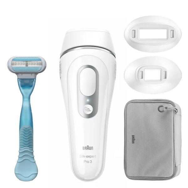 ეპილაციის აპარატი Braun PL3121 Silk-expert Pro 3, Hair Removal Device, White