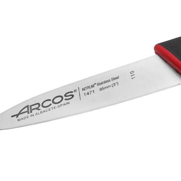 დანა Arcos 147122 Duo, Pairing Knife, 85mm, Black