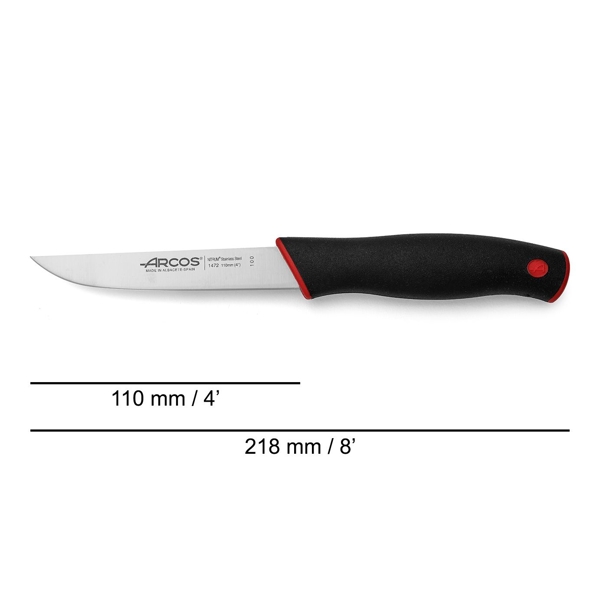 დანა Arcos 147222 Duo, Vegtable Knife, 110mm, Black