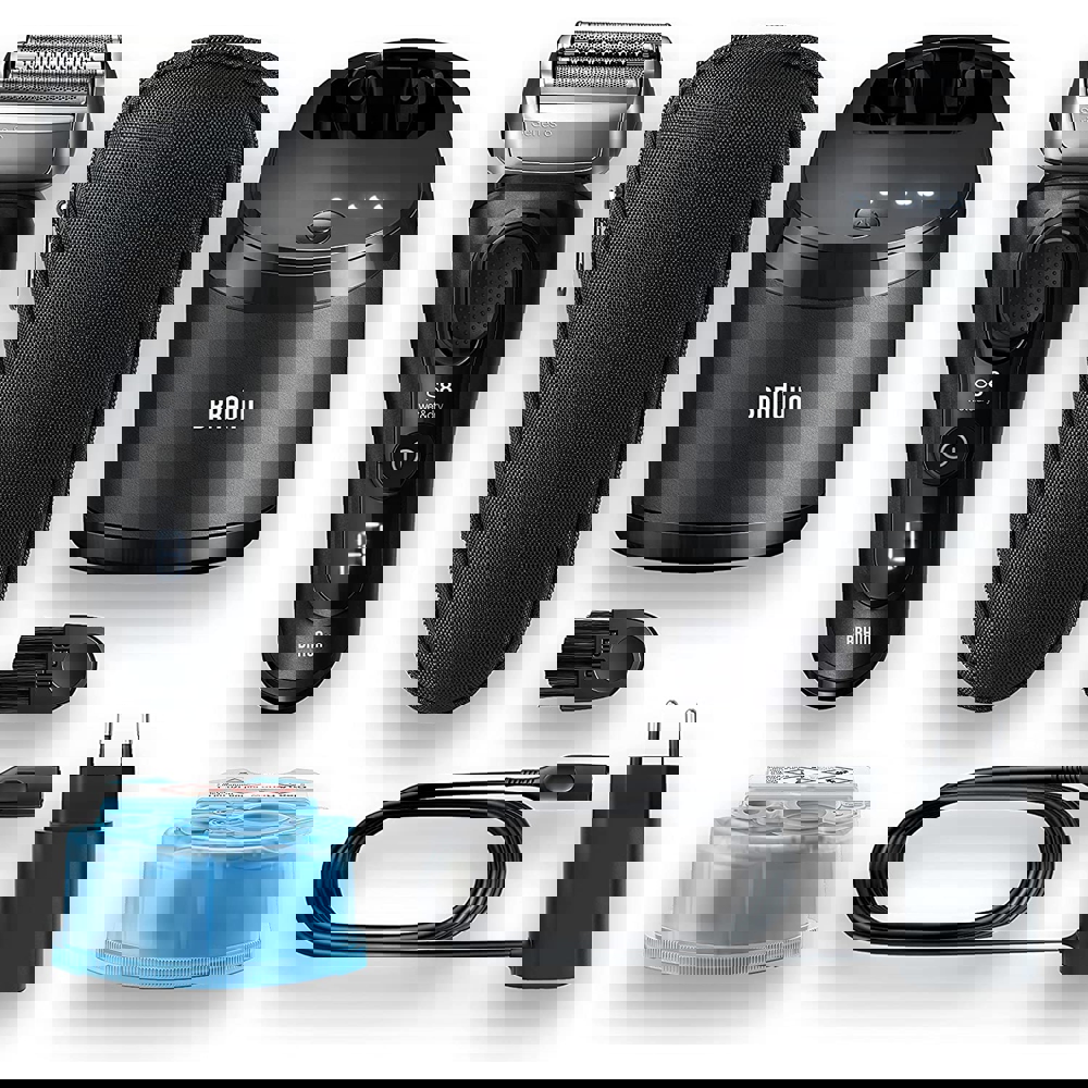 წვერსაპარსი Braun 8450cc Series 8, Electric Shaver, Black