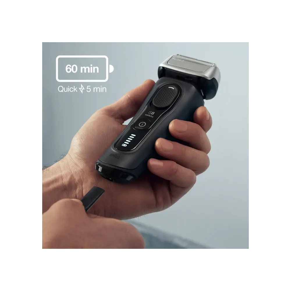 წვერსაპარსი Braun 8450cc Series 8, Electric Shaver, Black