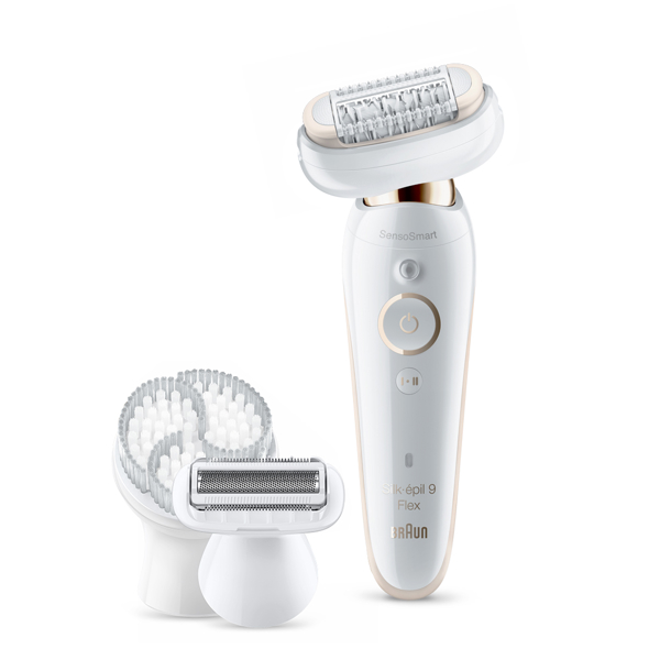 ეპილატორი Braun SES9030 Silk-epil 9 Flex, Wet and Dry Epilator, White