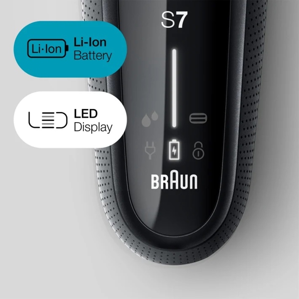 წვერსაპარსი Braun 70-N1000s Series 7, Electric Shaver, Dark Grey