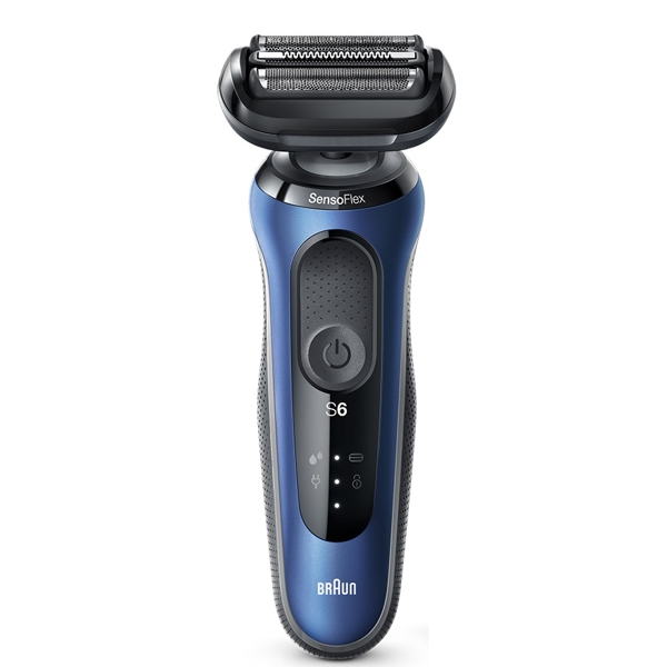 წვერსაპარსი Braun 60-B1500s Series 6, Electric Shaver, Blue/Black