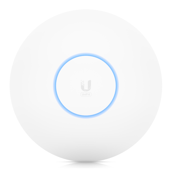 Ubiquit Unifi U6-LR, Access Point WiFi 6 Long Range - PoE Wi-Fi Range Extender, White