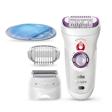 ეპილატორი Braun SES9-710 Silk-epil 9 SensoSmart, Wet and Dry Epilator, White